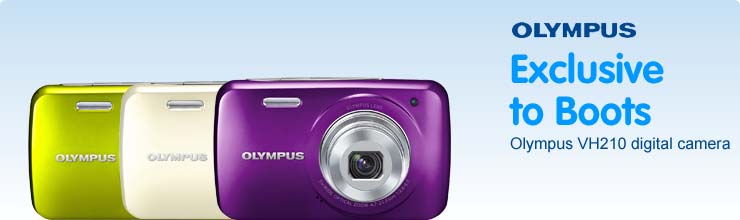 Olympus VH210 digital camera- Exclusive to Boots